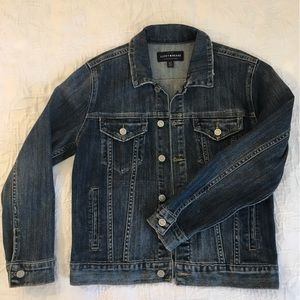 Lucky Brand Womens The Tomboy Trucker Denim Jacket SzS